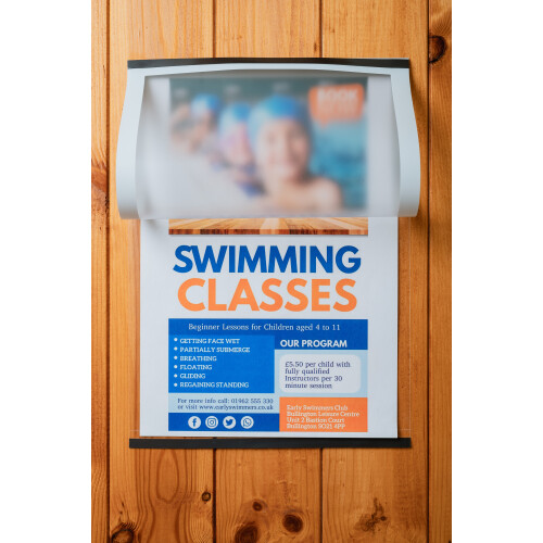 Pelltech A3 Self Adhesive Display Frames Black Pack 5 1