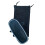 (Black/Grey) Luxury soft Leather unisex DOUBLE Glasses case 3