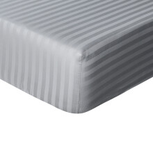 (Single, Grey) Easy Care Hotel Quality Cotton Super Soft Deep Bedsheet