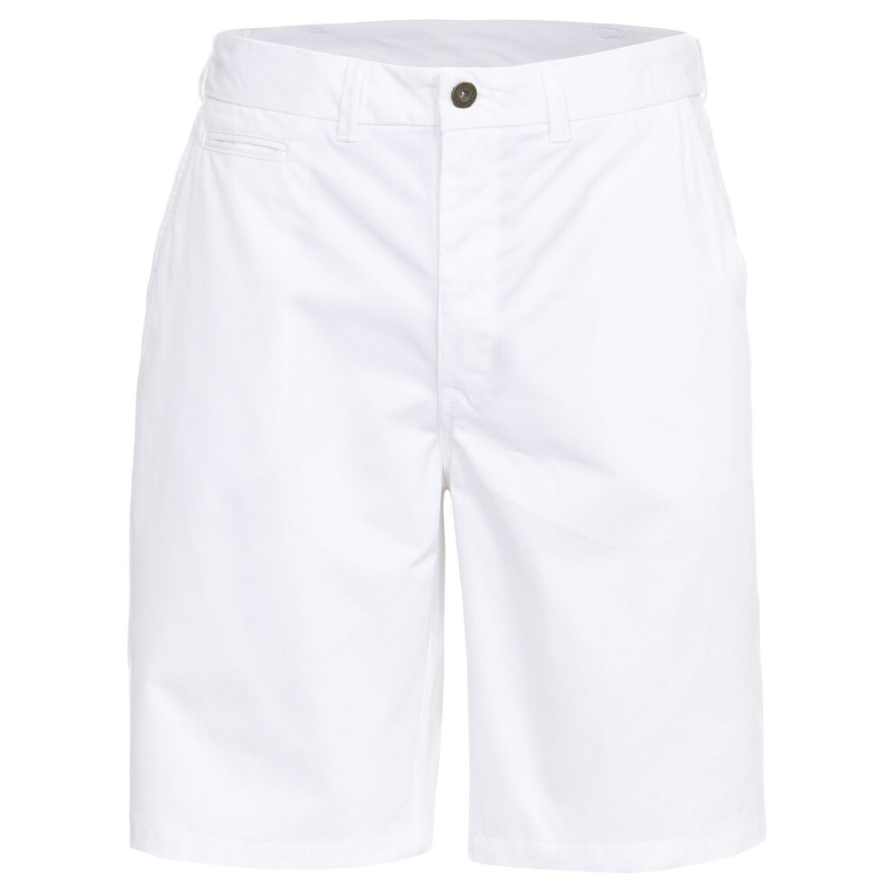 (XS, White) Trespass Mens Shorts Longer Length Firewall