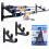Horizontal Wall Rod Holder for 3 Fishing Rods 1