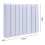 Living And Home (White, 2000W) Electric Ceramic Panel Heater with LCDScreen&Timer 7
