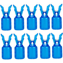 20Pcs Fishing Hook Cap Cover Protector Shrimp Squid Jig Umbrella Lure Protective Case Plastic Small Fishing Jigs Lure Cover