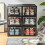 Living And Home 6Pcs Magnetic Shoe Storage Box Dispaly Case 2