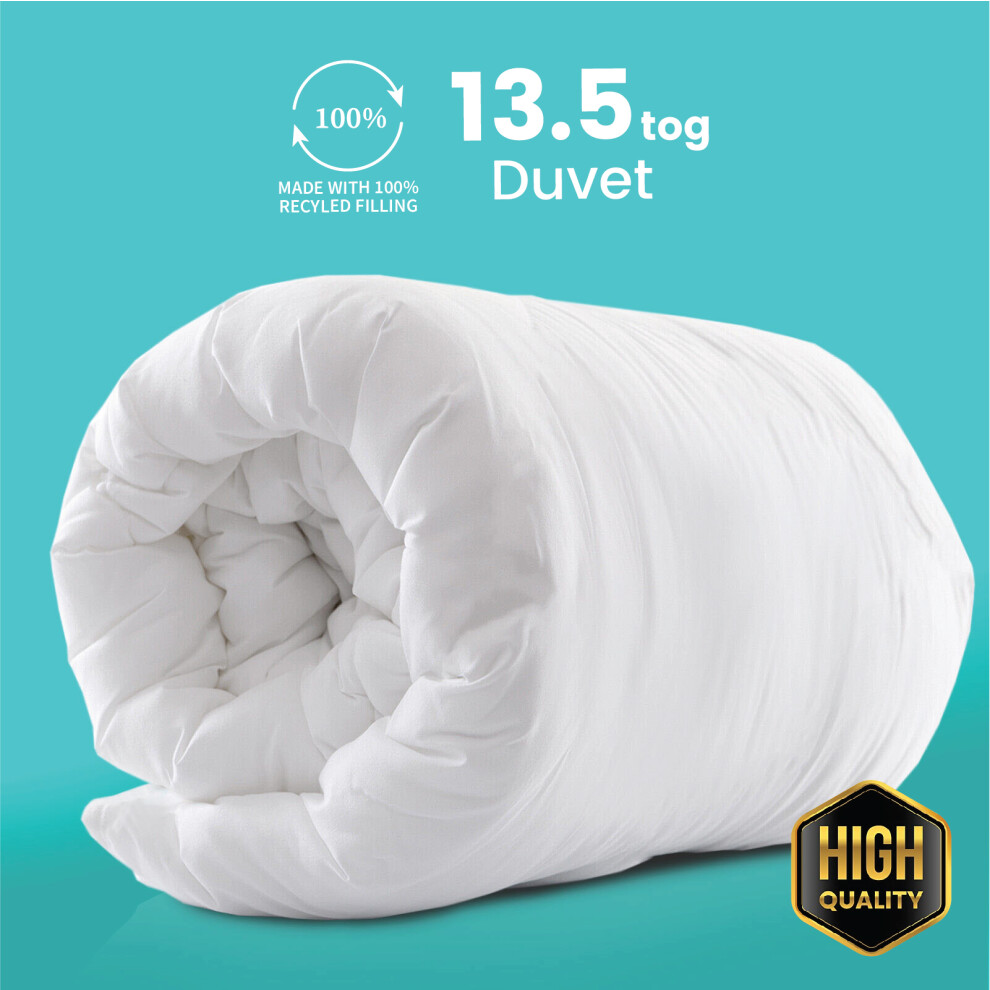 Supreme Bedding Ltd (Super King Duvet Quilt Tog) Anti Allergic Duvet Quilt Winter/Summer 13.5 Tog