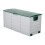 Living And Home (Green+Light Grey) 290L Plastic Outdoor Garden Tool Storage Deck Box with Wheels 5