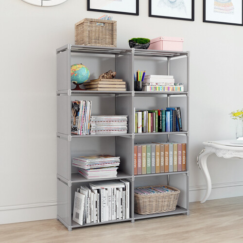 Living And Home Open-Style Storage Shelf Bookcase