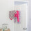 JVL Over-Door Clothes Airer Rail 9