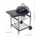 Living And Home Outdoor Round Charcoal Grill with Side Table 6