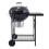Living And Home Outdoor Round Charcoal Grill with Side Table 4