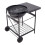 Living And Home Outdoor Round Charcoal Grill with Side Table 3