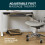 Humanscale FM 300 Repose Pieds Machine (nature) 2