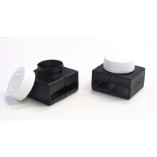 Buckle Guard Seat Belt Button Cover (Black 2 Pack) Deters Kids and Disabled Adults from Opening Their Seat Belt Buckles While Riding in a Motorized Ve
