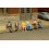 BACHMANN Bachmann Industries Miniature O Scale Figures Seated Platform Passengers Train(6 Piece) 1