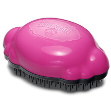 Knot Genie demelant la brosse a cheveux pour les enfants (Fairy Pink) | Perfect Detangling Brush pour les cheveux boucles separes doucement separ