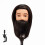 Hairginkgo 100% Ανθρώπινη Τρίχα Κεφαλή Μανεκέν για Άνδρες με Γένια 1