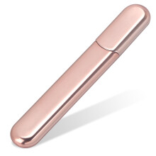 MiDenso Premium glas neglefil med etui Crystal Diamond Salon Best Beauty Negle Buffer til naturlige og akryl negle Julegave til kvinde og mand Ab