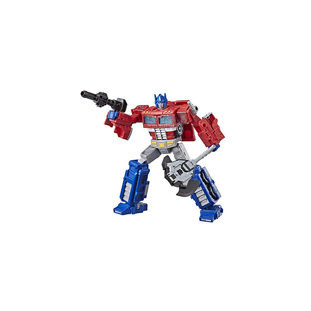 Transformers Generations War for Cybertron: Siege Voyager Class WFC-S11 Optimus Prime Action Figure