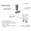 Bande de test Nitrite 0-25 ppm, Nitrate 0-500 ppm [Flacon de 50 bandes] 2