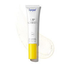 Supergoop! Lipscreen Shine SPF 40 0,34 fl oz - Lucidalabbra trasparente resistente all'acqua - Balsamo per labbra SPF ad ampio spettro con estrat