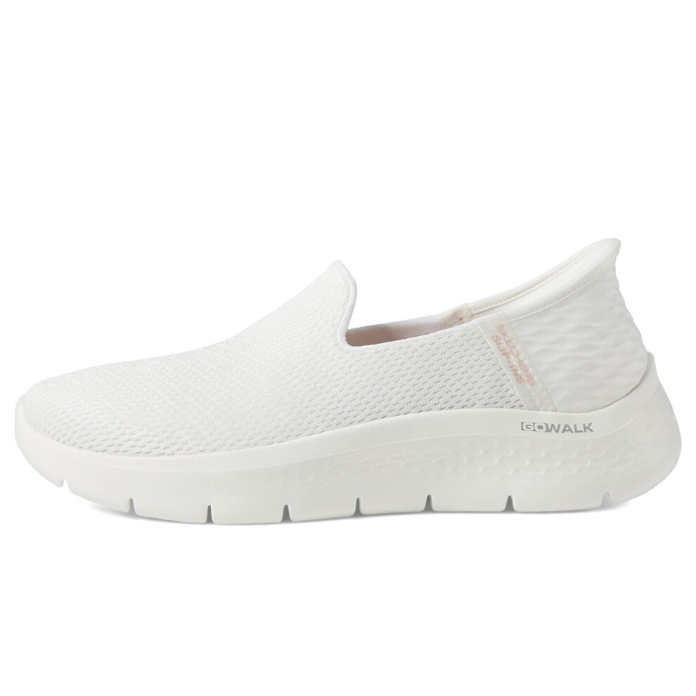 Baskets mains libres Skechers Go Walk Flex-Relish pour femme, blanc cass   , pointure 44