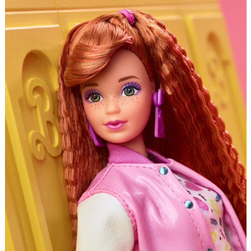 Barbie Κούκλα Barbie Rewind, Έκδοση '80s με Σχολικά Ρούχα, Βαθιά Σακάκι και Ράδιο Αξεσουάρ 2