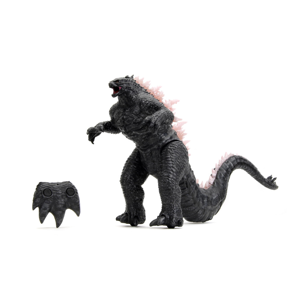 Photos - Action Figures / Transformers Jada Toys Godzilla X Kong: Heat-Ray Breath Godzilla Remote Control Figure 