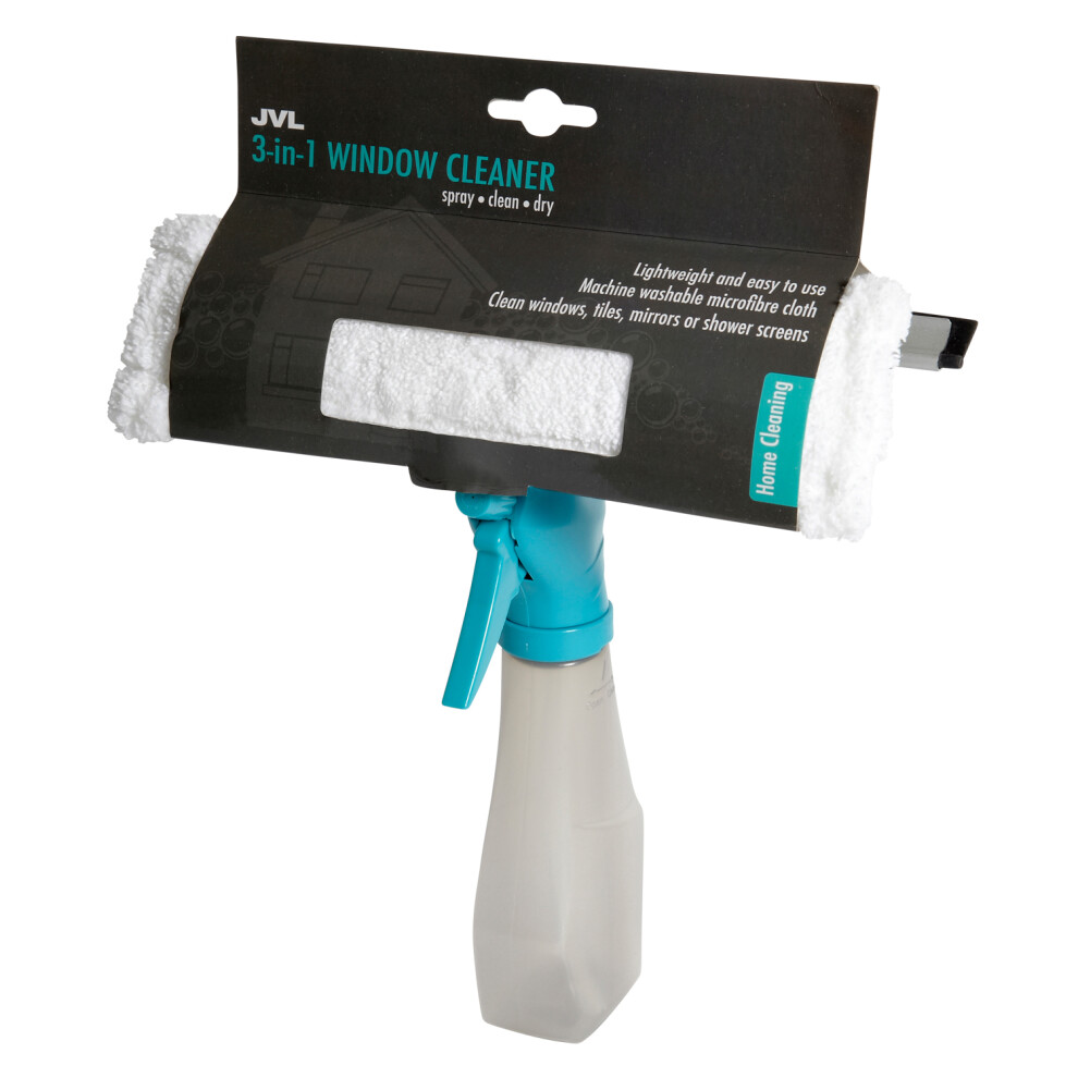 JVL Car Care Cleaning 3 in 1 Window Cleaner with Spray Bottle-image-OPC-P9RKCXX-NEW