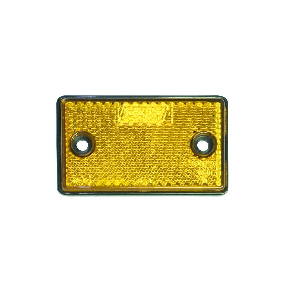 Trailer Side Reflector - Oblong Amber 5029753215719