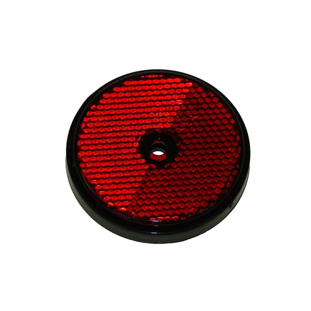 Trailer Side Reflector - Round Red 5013008208540