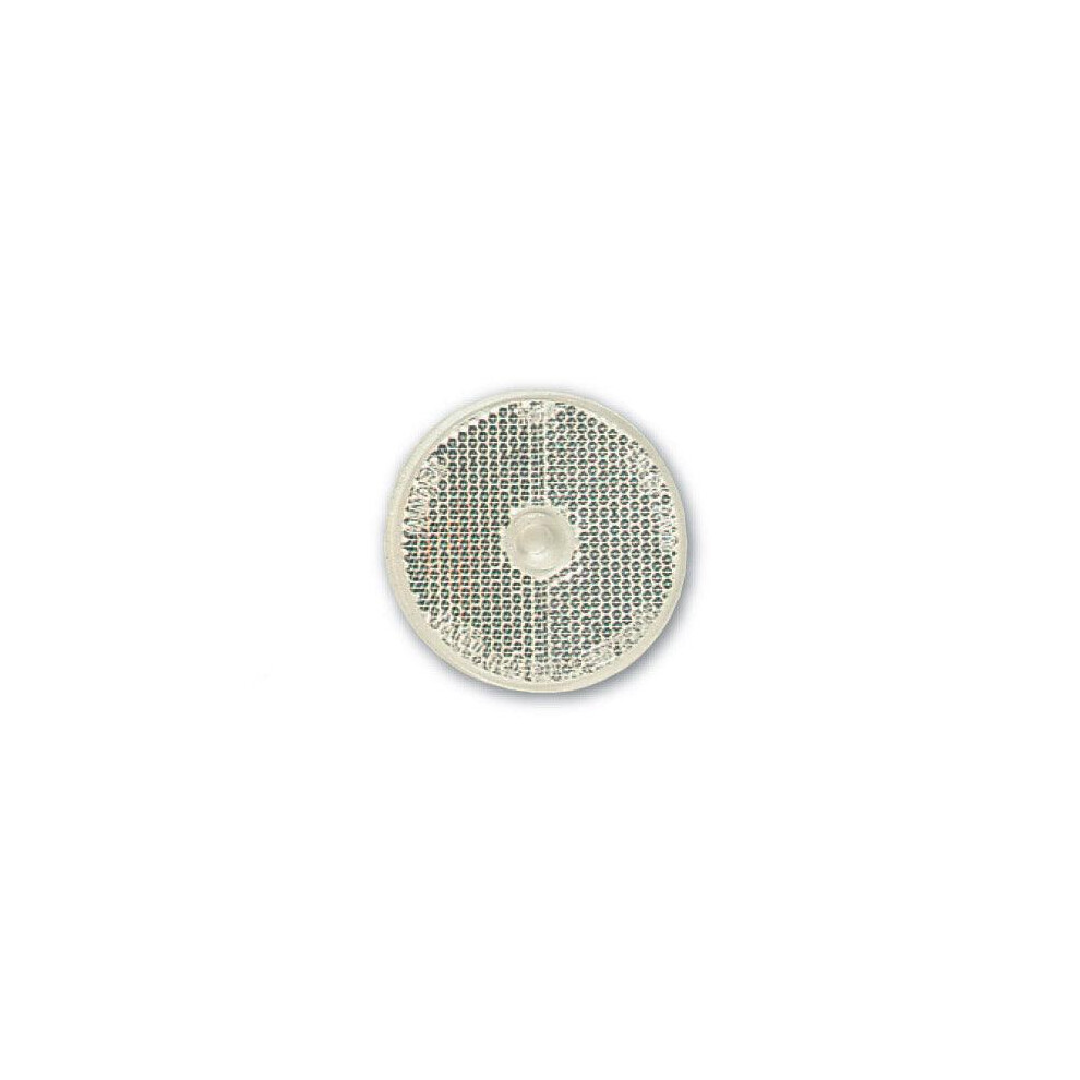 Trailer Side Reflector - Round White 5013008201626