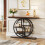 Tribesigns Tribesigns Console Table, 105 cm Industrial 6-Tier Sofa Table 2