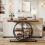 Tribesigns Tribesigns Console Table, 105 cm Industrial 6-Tier Sofa Table 5