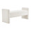 Living And Home Teddy Upholstered H-Shaped Bench 3