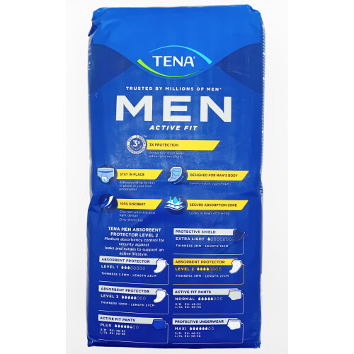 Tena TENA Men Level 2 Pack of 20 2