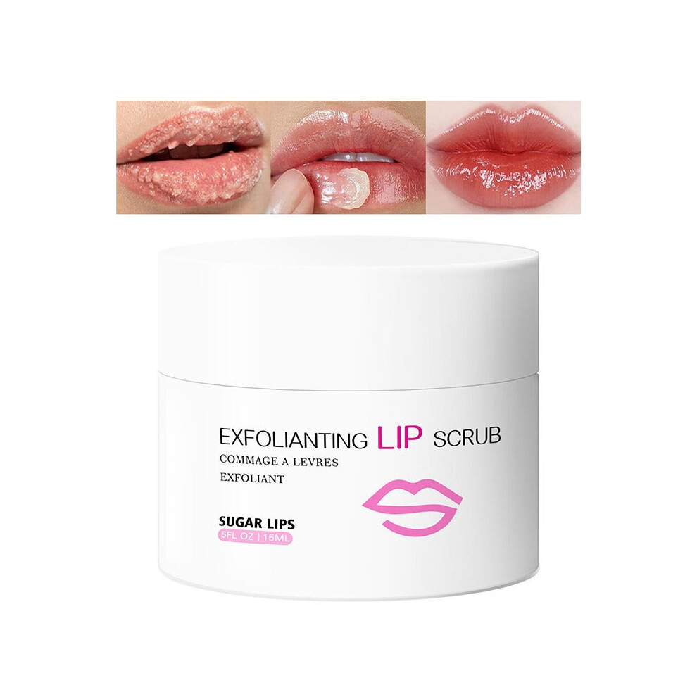 Not,Specified Sugar Lips Scrub, Lip Exfoliator And Moisturizer For Dry Chapped Lips And Chapped Lips Gentle, Smooth And Brighter Lips, 15Ml