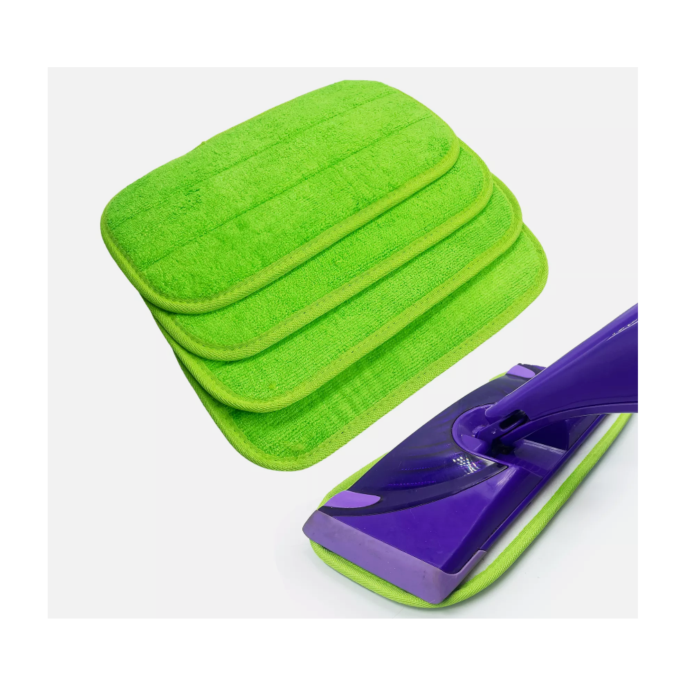 The Dustpan & Brush Store Flash Power Mop Refills Reusable Pads Microfibre Wet Dry Floor Refill
