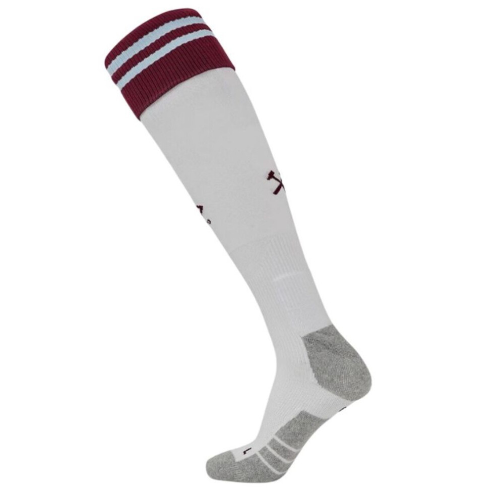 (UK Shoes Size 7-9) West Ham United Home Socks 2024/25