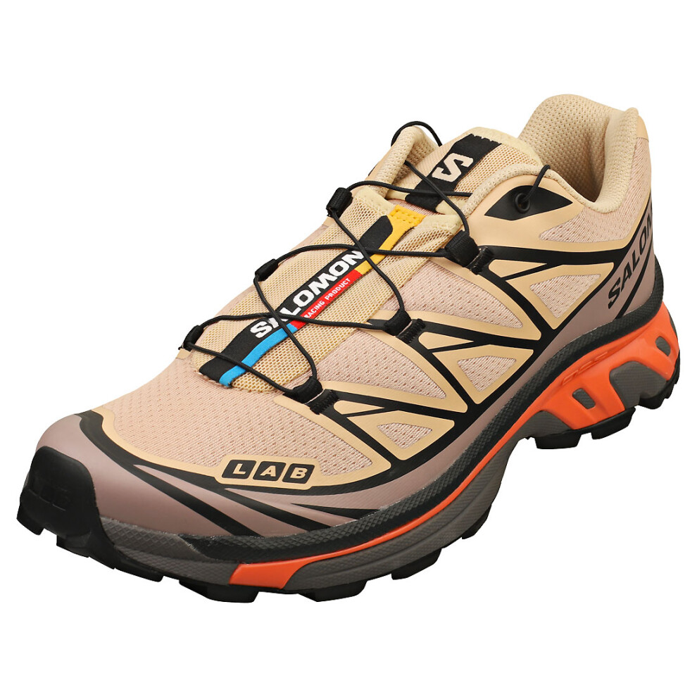 (8) Salomon Xt-6 Unisex Fashion Trainers in Hazelnut