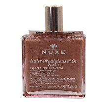 Huile Prodigieuse Or Florale Nuxe Multi Purpose Dry Oil Face Body Hair 50ml All Skin Types