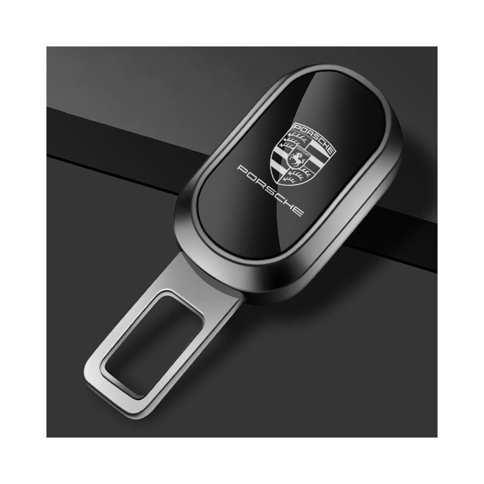Stbnvf (2Pcs For Porsche) 2Pcs Car Seat Belt Clip Extender Seatbelt Lock Buckle