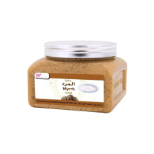 Kuwait Shop Myrrh Scrub Brown Exfoliating Body Scrub with Rich Myrrh Essence 250grams