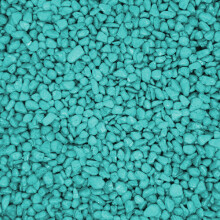 (Aqua, 7mm) Aqua One Coloured Gravel Aquarium Fish Tank River Stones Natural 2kg Bags