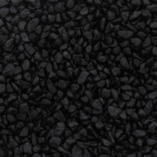 (Black, 7mm) Aqua One Coloured Gravel Aquarium Fish Tank River Stones Natural 2kg Bags