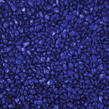 (Blue, 7mm) Aqua One Coloured Gravel Aquarium Fish Tank River Stones Natural 2kg Bags