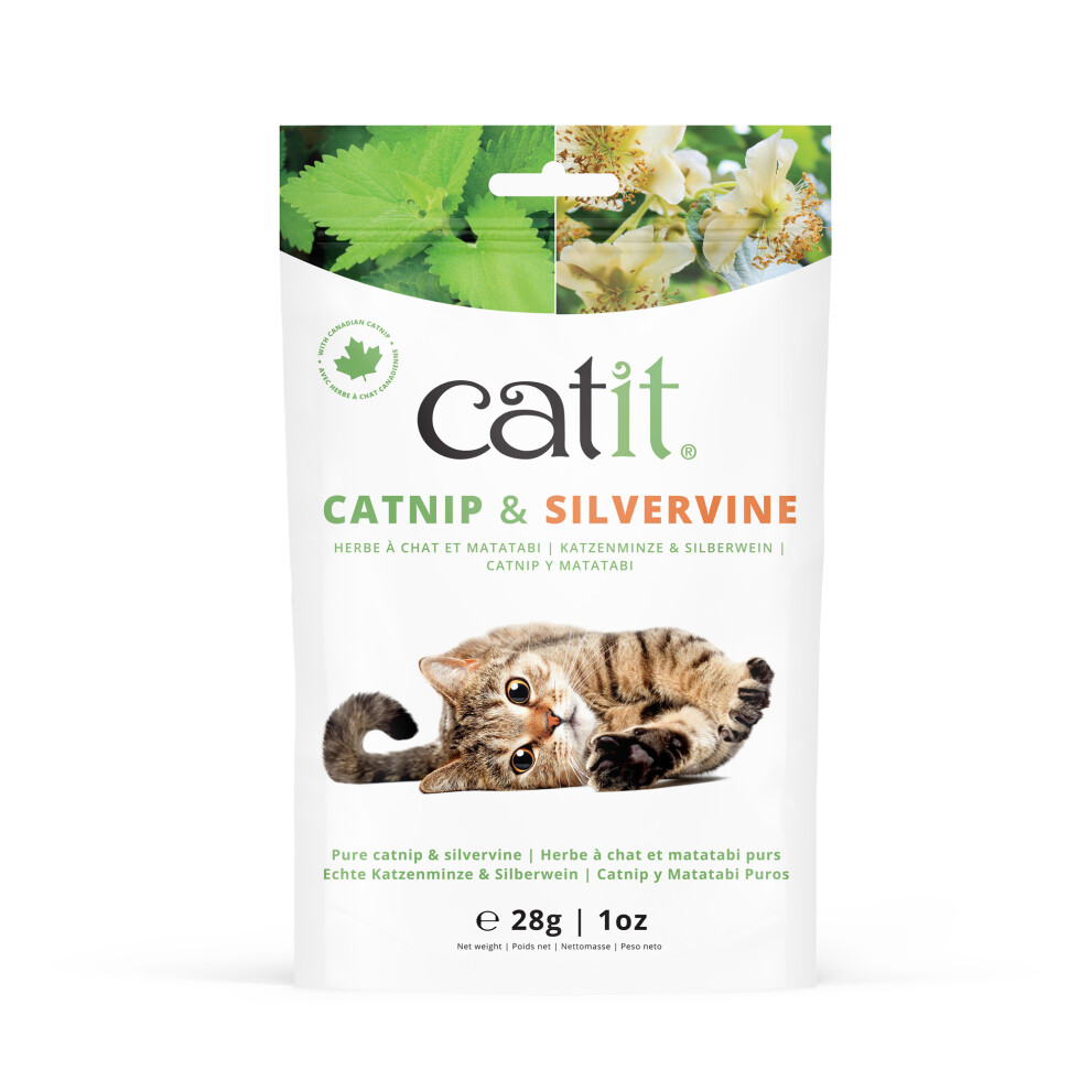 Catit Catnip/Silvervine Mix - 28g (1oz) Bag