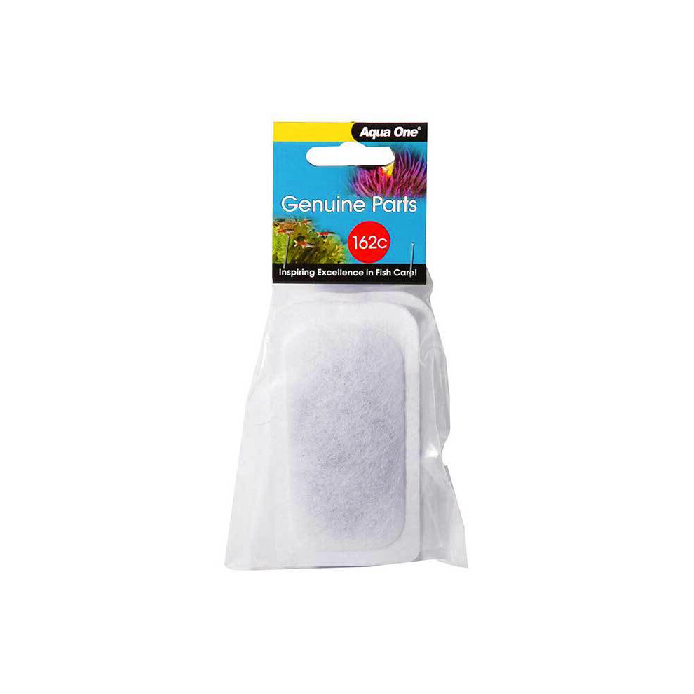 Nuura. One Body, One Planet, One Way. Aqua One Betta Haven Carbon Filter Cartridge (2Pk) 162C - Dual-Action Mechanical & Chemical Filtration