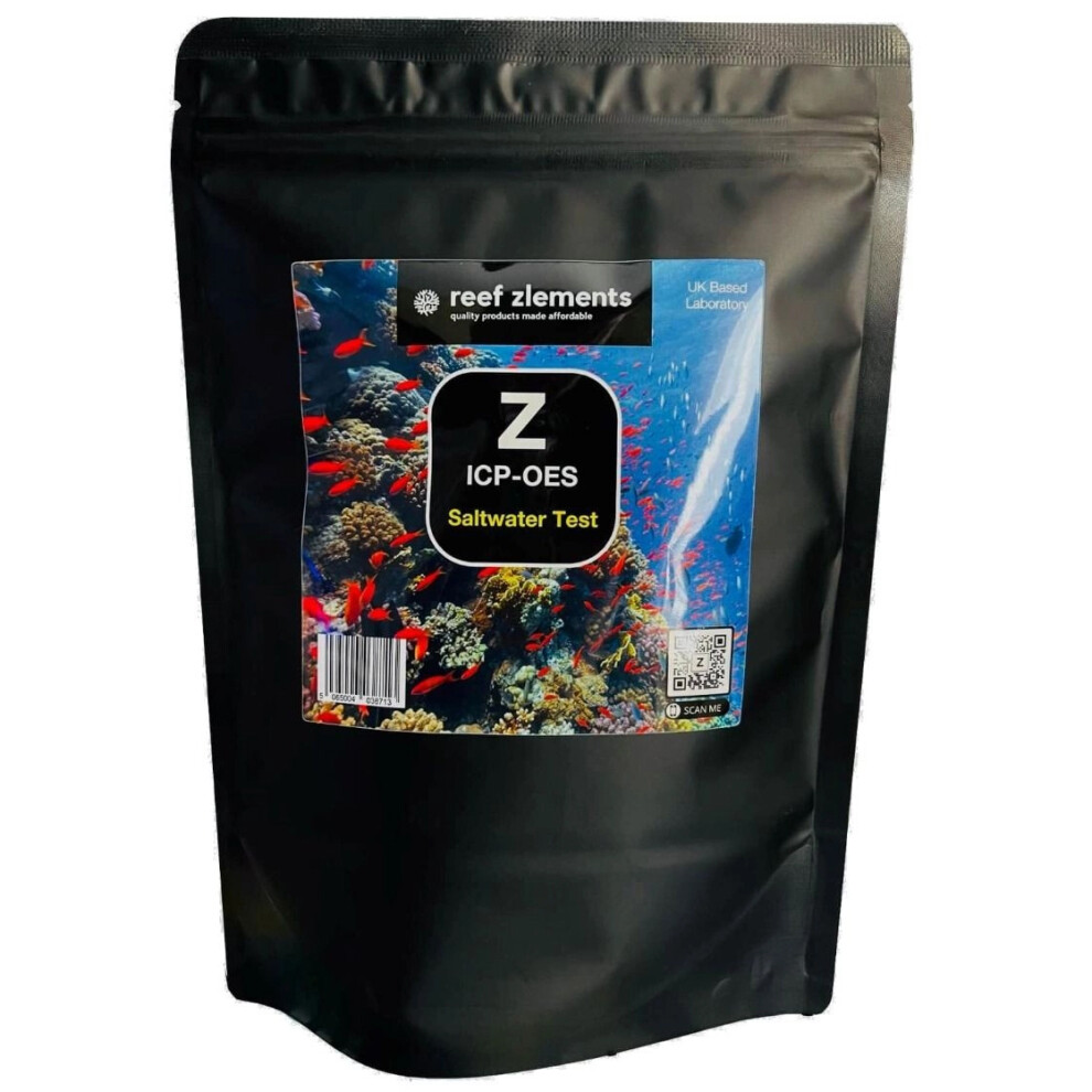 Reef Entertainment (Icp Saltwater Test, Advanced) Reef Zlements Icp Saltwater Test Kits Send Off Specialist Testing Aquarium Fish
