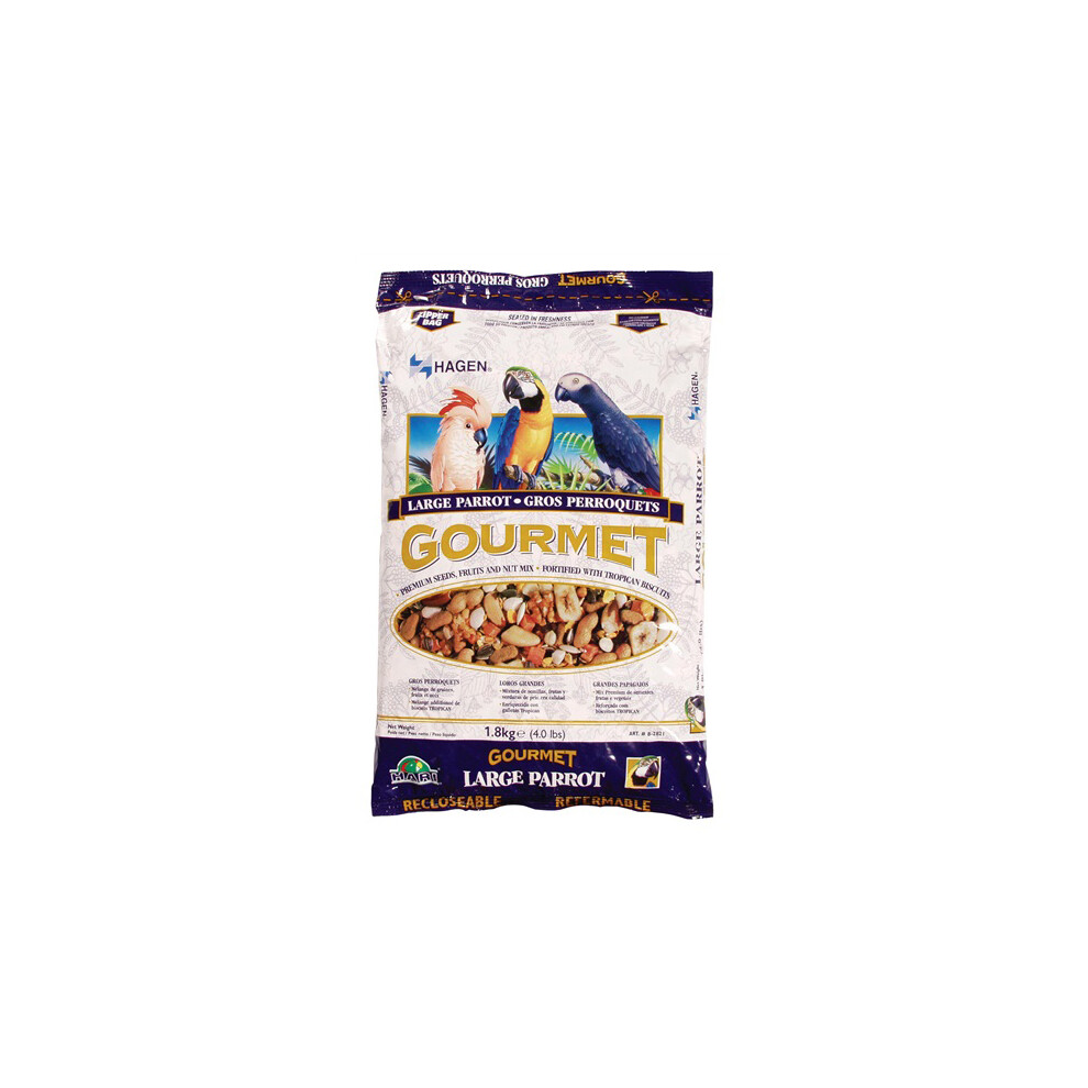 Hari Parrot Gourmet Premium Seed & Nut Mix for Large Parrot 1.8kg