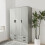URBN Living (Ash Grey) 3 Door 4 Drawer Wardrobe Storage Shelf Hanging Bedroom Modern Furniture 4